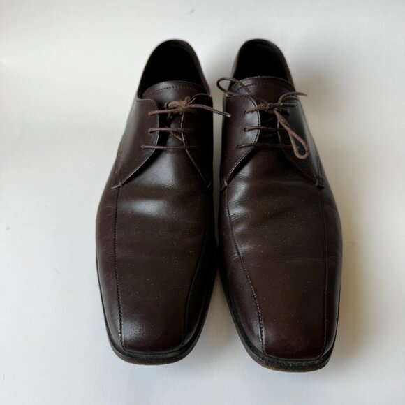 Men's Prada Dress Shoes Size 8 dark brown - Picture 2 of 16